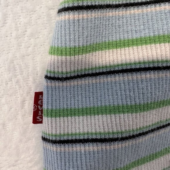 Vintage Levi’s Stripped Baby Tee Shirt Y2K Size Small - Picture 4 of 5